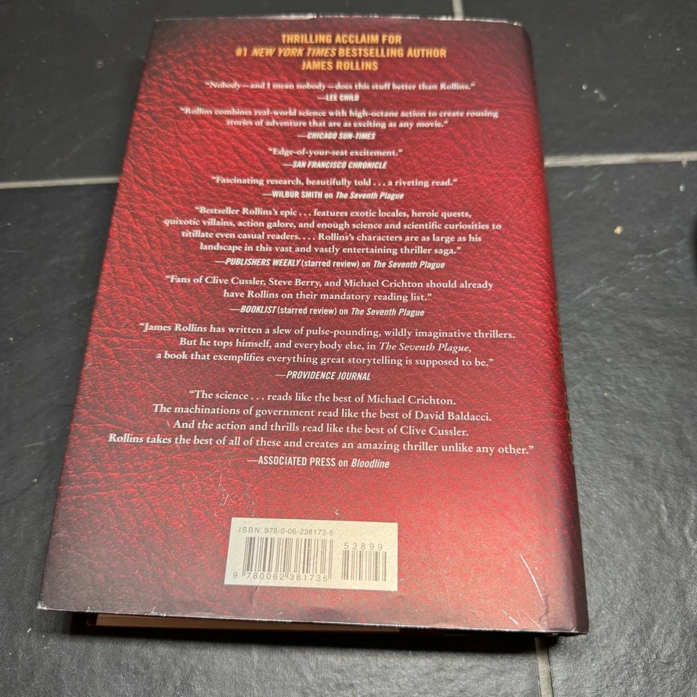 James Rollins The Demon Crown Sigma Force Novel First Edition Hardcover 2017